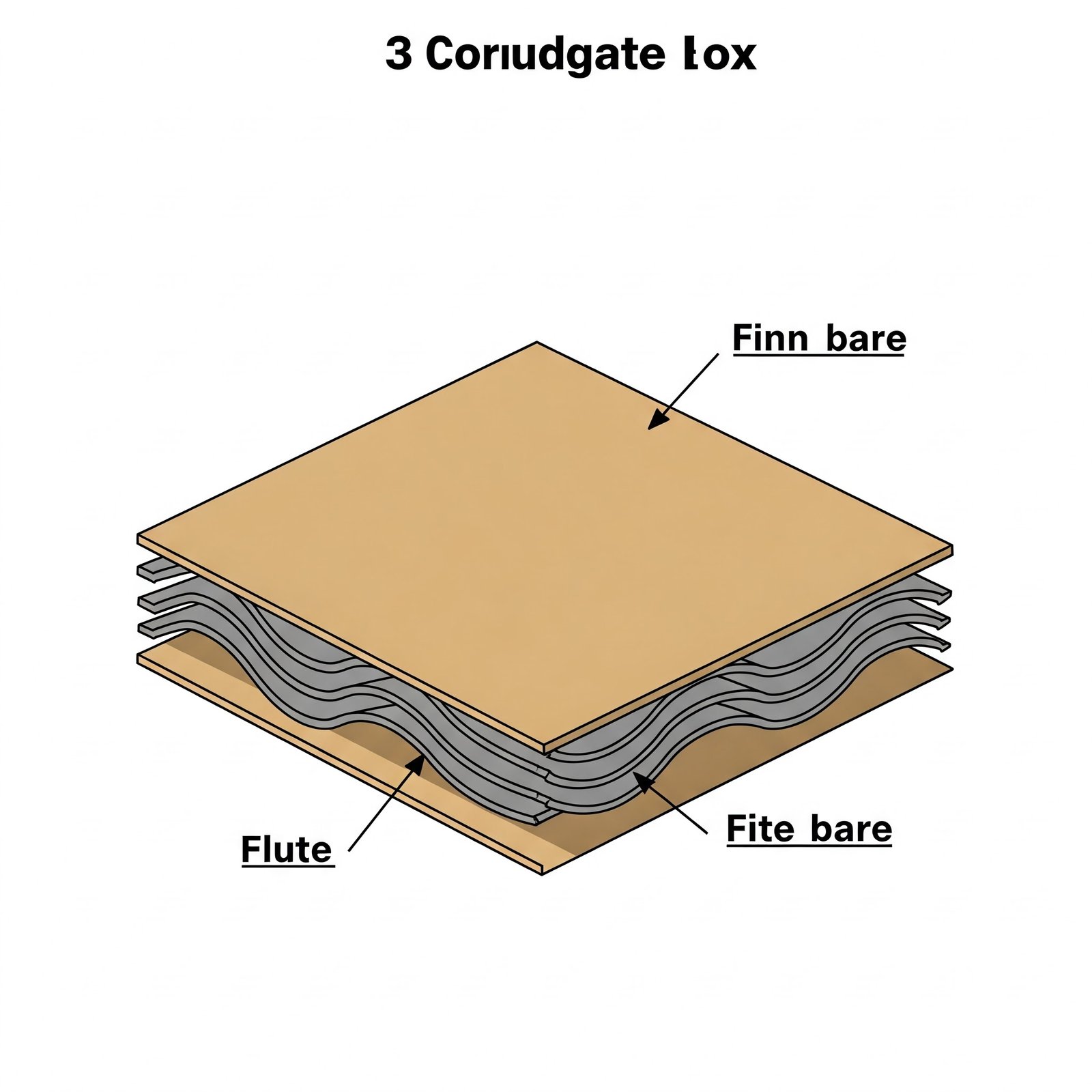Corrugated Box 3-Ply
